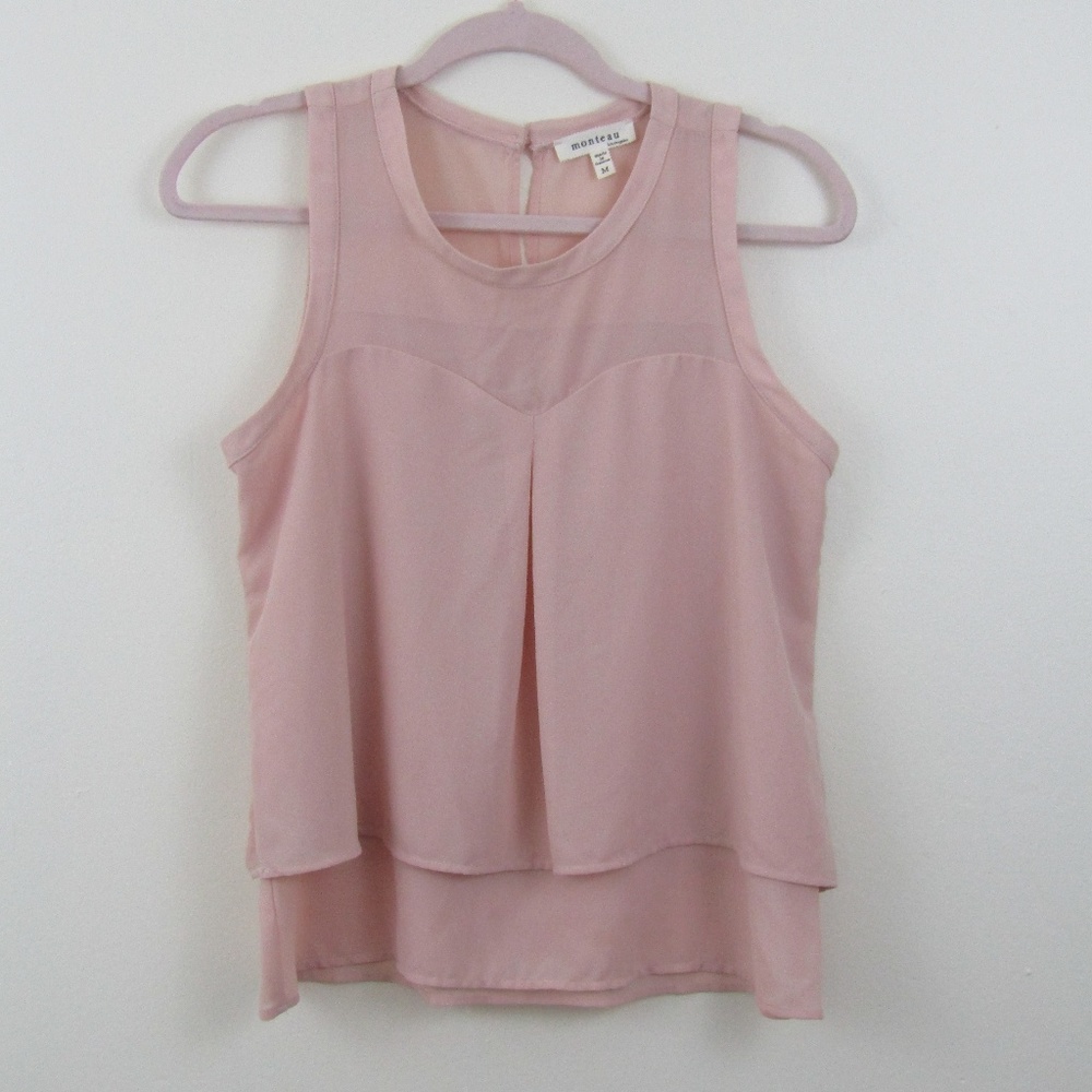 Monteau Woman's Tank With a Key Hole Back